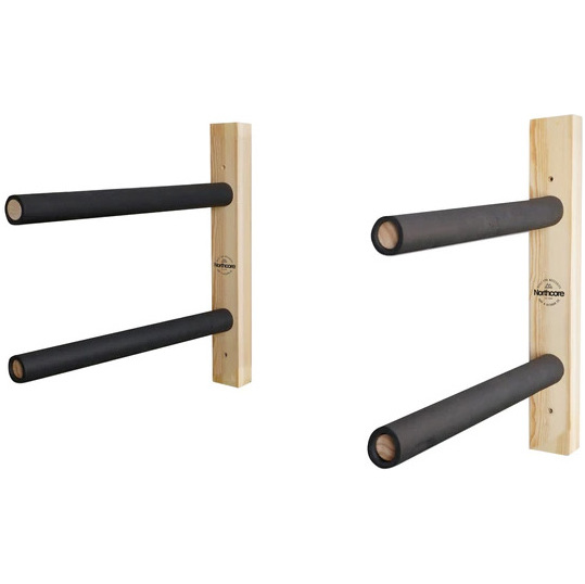 2026 Northcore Double Surfboard Rack NC1234 - Wood